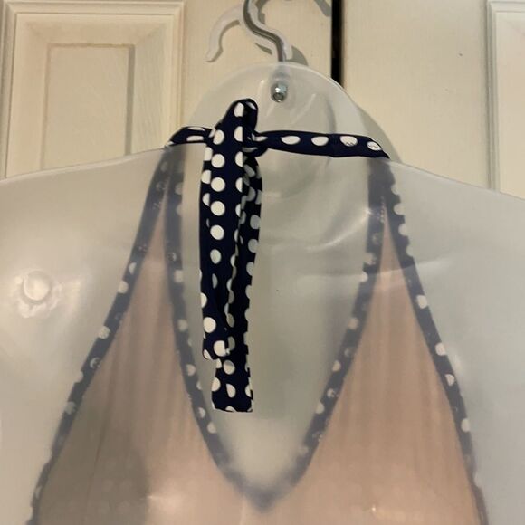 J. Crew Navy Blue & White Polka Dot Swimsuit 6 - Picture 8 of 13